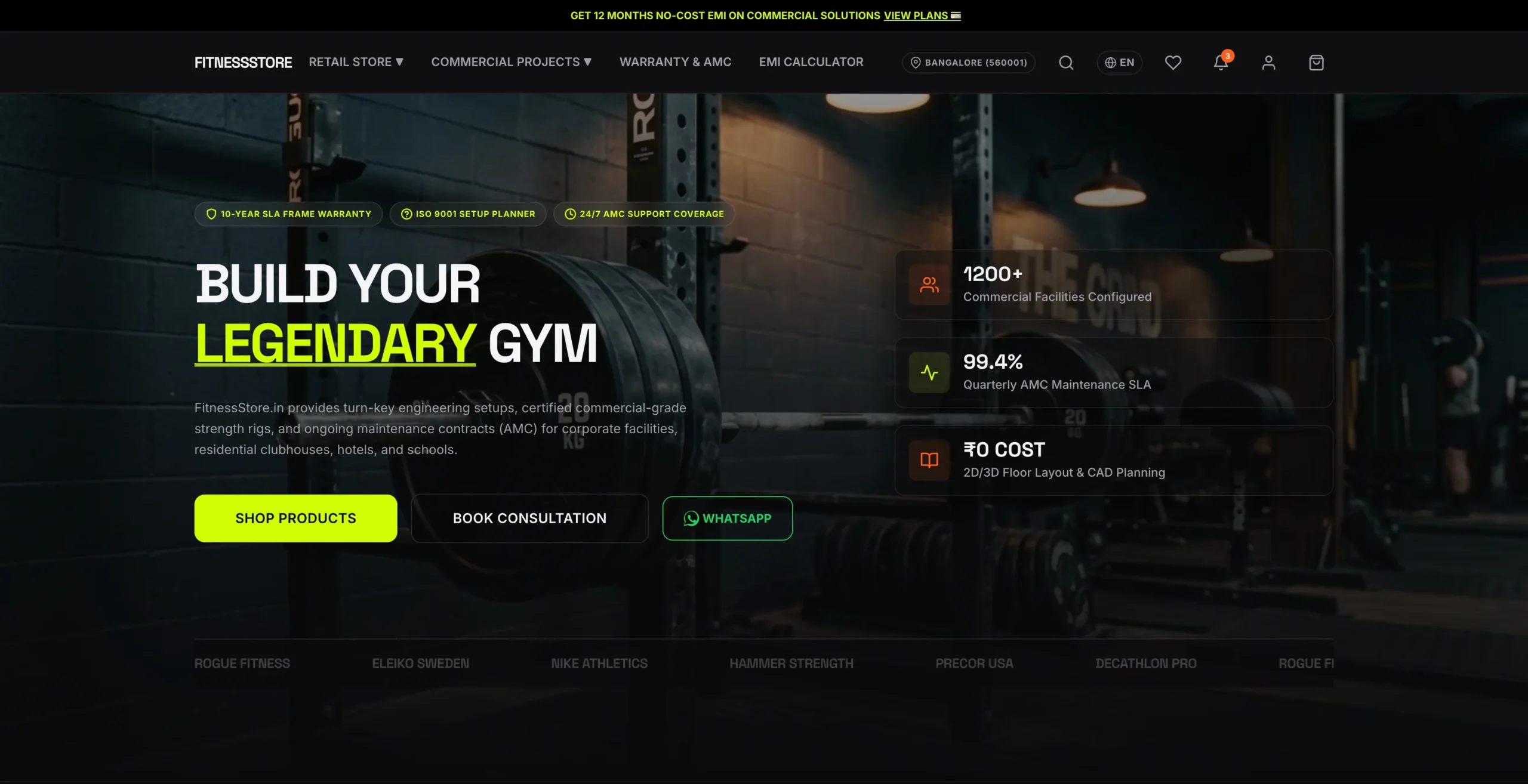 FitnessStore